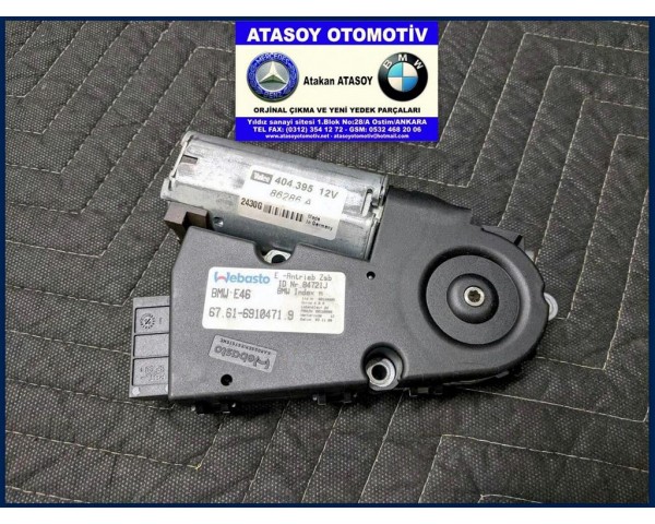 BMW E46 SUNROOF MOTORU 67616910471 67618385237 67618382081 67618362062 67618386193 404.395 6910471 8385237 8382081 8362062 8386193